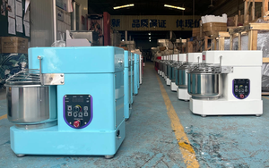<b>Flour</b> Pizza Bakery Bread Dough Spiral Mixer 50kg 20qt 40qt 50 120 125 25 8 10 12 Kg 20l 40l 50l 68l 60l 80l 130l 200l 260l 300l - Product Image 1