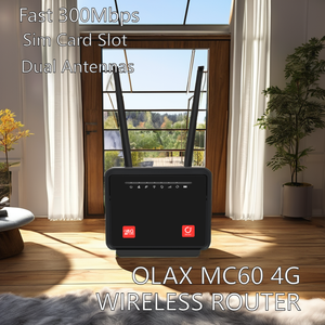 Router Inalámbrico Doméstico 4G MC60 CPE de 300 Mbps, Frecuencia 2.4G, Firewall, VoIP, VPN, QoS, con Ranura para Tarjeta SIM, Conexión de Alta Velocidad para 32 Usuarios - Product Image 2