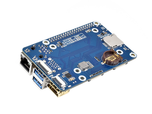 Raspberry Pi CM5 Mini Base Board un CM5-IO-BASE-A è un battiscopa che può essere utilizzato con il modulo di calcolo Raspberry Pi 5 - Product Image 2