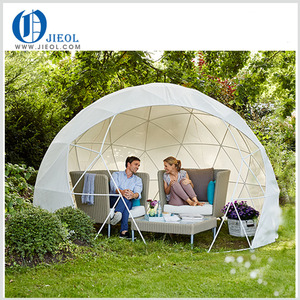 Carpa Domo Geodésica Transparente de PVC, Resistente a la Oxidación, Amplio Espacio, para Resorts, Carpa Domo Comercial con Baño, Aseo y Sala de Estar - Product Image 6