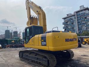 Excavadora Usada Komatsu de 22 Toneladas en Excelentes Condiciones, PC220 Original de Japón, Excavadora de Cadenas Usada en Buen Estado en Venta - Product Image 3