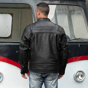 OEM Factory Custom di alta qualità rimovibile in quattro pezzi Boutique quattro <span class=keywords><strong>stagioni</strong></span> <span class=keywords><strong>moto</strong></span> Biker giacche in vera pelle di mucca da uomo - Product Image 5