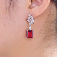 Pendientes de Lujo con Certificación CRA Kirin, Pendientes de Moissanita D VVS para Novia, Joyería de Boda, OEM ODM