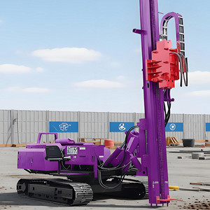 Pileuse photovoltaïque : Machine d'ingénierie hautement efficace et intelligente, marteau vibrant pour piquage solaire - Product Image 2