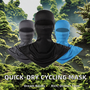 ผ้าคลุมหน้าปั่นจักรยานกลางแจ้ง แห้งเร็ว ระบายอากาศดี ซับเหงื่อ ป้องกันแสงแดด ลายพิมพ์ดิจิทัล สำหรับกีฬา ใช้ได้ทั้งชายและหญิง - Product Image 2
