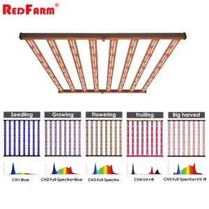 Aeroponisch Kweeksysteem Samsung Lm 301H Lm301b 5X5 Led-Groeilampen 600W 2000W Volledig Spectrum Samsung Lm 301H Evo Led