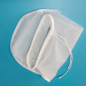 Zhilv özel mikron naylon örgü filtre çantası 100 örgü akvaryum filtresi çantası