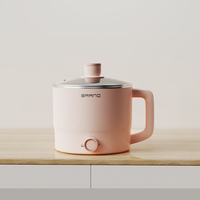 1.5/1.8 litres cuisine plaque de cuisson électrique multi-usages bouilloire cuisinière de voyage détachable multi-pot pot pot électronique