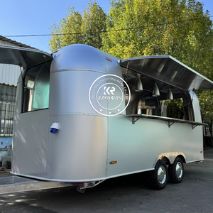 Remorques et camions de restauration rapide en acier inoxydable, économiques, OEM, pour pizzas, conformes aux normes australiennes et britanniques - Product Image 1