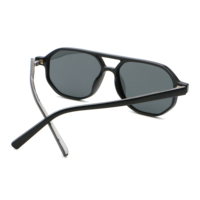 Lunettes de soleil surdimensionnées bon marché pour femmes nouvelle marque de mode lunettes de soleil femme noir blanc rayure nuances élégantes