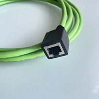 Connecteur droit étanche IP67 M12 D Code 4 broches femelle vers RJ45 femelle, tolérance de température étendue, direct usine
