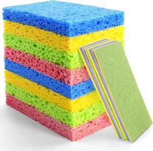 Tái sử dụng compostable Pop Up nén <span class=keywords><strong>cellulose</strong></span> bọt biển không trầy xước khử nhiễm tính năng - Product Image 1