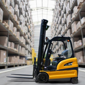 מחיר נמוך מלגזה חשמלי מעלית מעלית סוללה 3 מ '-7 מ' שלושה גלגל מלגזה 1 קיבולת טון 1070 מ "מ אורך מזלג 122 מ" מ רוחב מזלג - Product Image 6