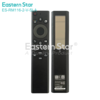 ES-RM116-2-V-SLA Remote Control Suara Smart TV Berkualitas Tinggi untuk Samsung BN59-01385A BN59-01385B Pengisian Daya Solar Micro-light