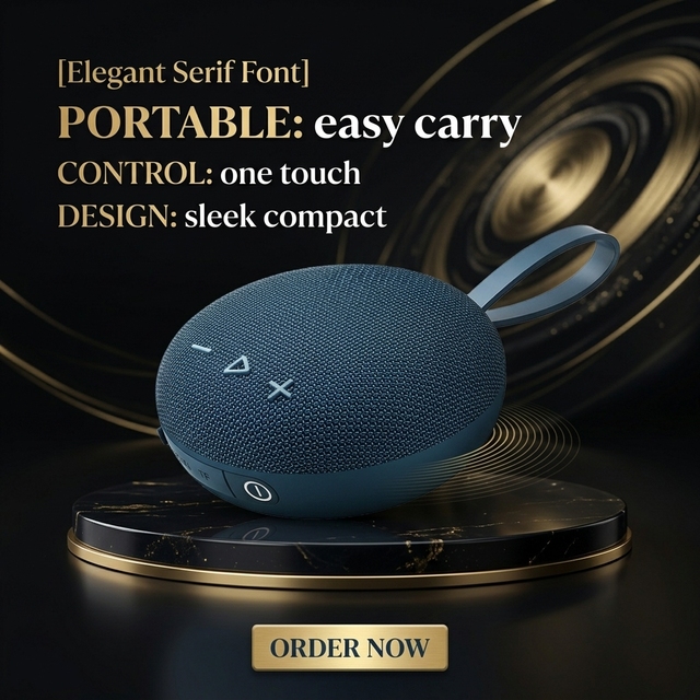 New Arrival High Performance Desktop Bass Loud Speakers Portable Bass Drum Wireless Bluetooth Speaker With Strong Magnetic