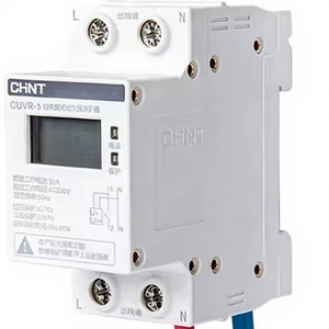 Protector de Sobretensión y Baja Tensión Trifásico Digital con Autorrearmado <span class=keywords><strong>CHINT</strong></span> RW666, Material PC, 220V - Product Image 1