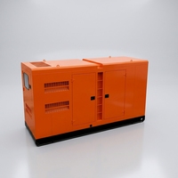 Générateur diesel insonorisé à démarrage automatique ATS 10-15KVA 10-15KW 12-15KW Monophasé 50/60Hz Alternateur sans balais tout cuivre