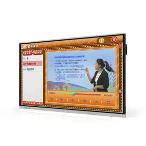 Quadro branco interativo eletrônico para sala de aula com tela de toque digital Promethean de 65 polegadas