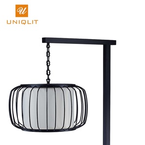 Minimaliste rétro <span class=keywords><strong>Liseuse</strong></span> Restaurant Noir <span class=keywords><strong>Lampadaire</strong></span> Avec Abat-Jour - Product Image 2