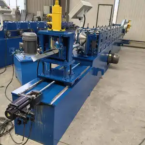 Máquina formadora de ferro de ângulo Equipamento de viga em L Máquina de prensagem de azulejos de aço de ângulo totalmente automática