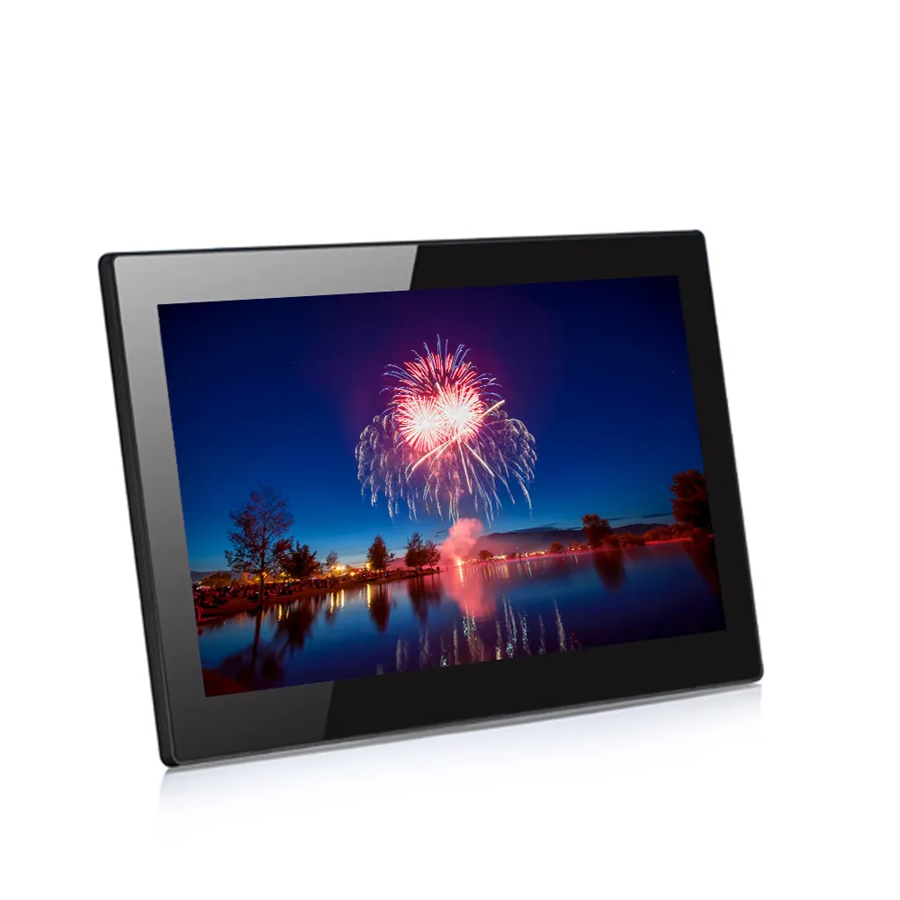 13.3 Inch Zwart Hd Digitale Foto Frame Touch Screen Rk3288 Android Tablet Digital Signage