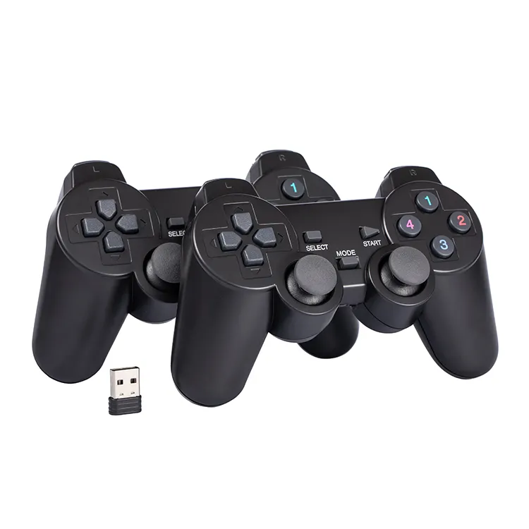 Oyuncular 2.4G kablosuz oyun Gamepad denetleyicisi için Android TV oyun PC joystick uygun oyun konsolu çoklu oyuncular