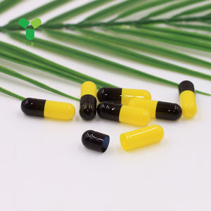 كبسولات جيلاتين صفراء عالية الجودة من YS، كبسولات حلال فارغة من الجيلاتين - Product Image 2