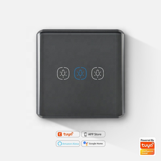 WiFi Smart Touch Switch Waterproof Mobile APP Control with Power Statistics Google Assistant Alexa Compatible 10A Max. Current