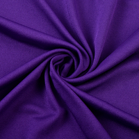 Tissu tricoté extensible en soie de lait teinte, respirant, personnalisable pour filles et garçons, largement utilisé dans les vêtements, les textiles de maison et plus encore