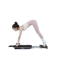 Fitness professionnel Pilates réformateur usage domestique équipement d'exercice en bois planche de Pilates en bois d'érable Durable