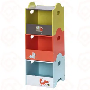 儿童家居或王国木制家具组合橱柜儿童玩具柜
