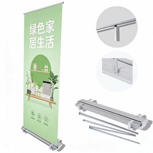 Yüksek Kaliteli Geniş Tabanlı Roll-up Banner Standı - Tek Taraflı Alüminyum 100x200cm Gümüş/Siyah Promosyonlar İçin |   Örnek, Boyut Özelleştirilebilir - Product Image 2