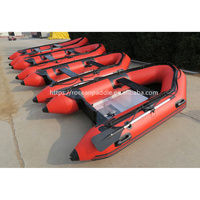 Bateau pneumatique Hypalon Mini Skiff, bateau de pêche Sib, PVC, prix de gros personnalisé bon marché, bateaux pneumatiques avec moteur