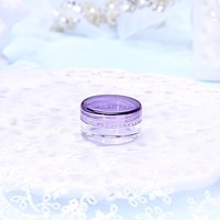 Vente en gros 3g 5g pot de crème Palette d'ombres à paupières boîte à ongles pot de crème cosmétique avec couvercles à vis