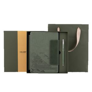 Set de Regalo Empresarial 2027, Cuaderno de Tapa Dura con Bolígrafo y Botella de Agua Aislada, para Conferencias y Promociones - Product Image 2