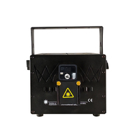 Proyector Láser de Aluminio DMX512 IP20 para Interiores de Teatro, 5W RGB Profesional, Animación 3D, Proyector para Escenarios Dramáticos