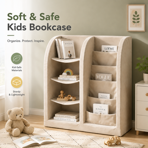Étagère en mousse haute densité 28D à grande capacité, canapé rembourré pour enfants, livraison facile en rouleau, personnalisation d'usine - Product Image 4