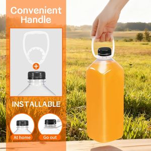 Bouteille en plastique transparente de qualité alimentaire sans BPA avec bouchon, disponible en 200ml, 250ml, 300ml, 350ml, 400ml, 450ml, 500ml, faible MOQ, directement du fabricant - Product Image 4
