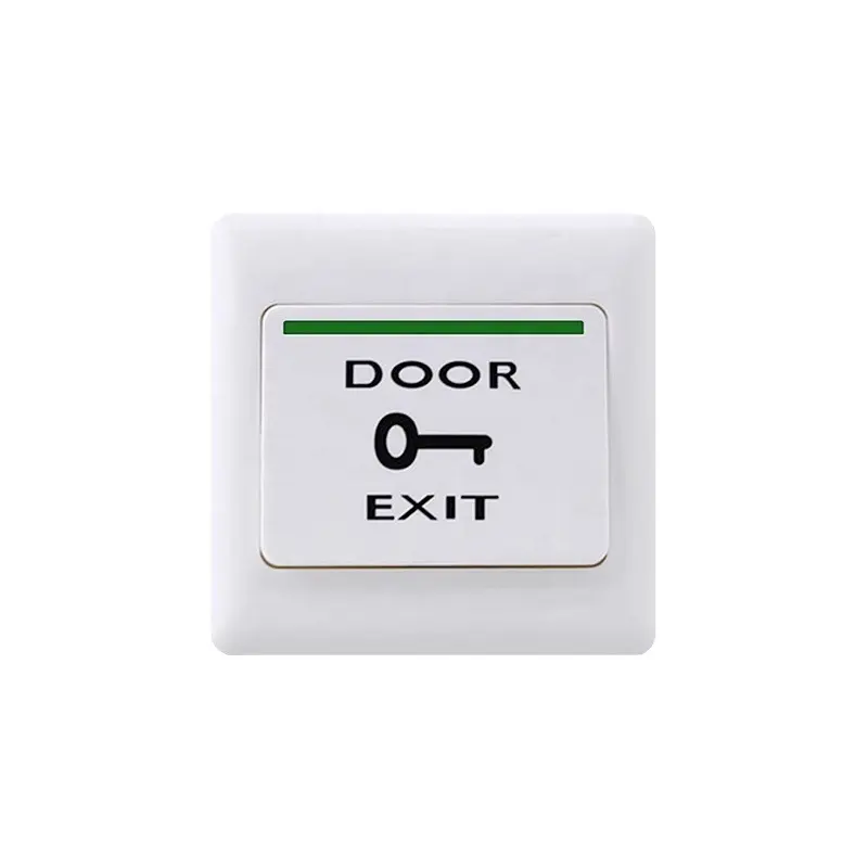 スイッチドア出口ボタンピュアホワイト86タイプスイッチ電子ドアロックアクセスコントロールシステムAPPリモートコントロール用
