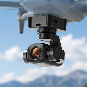 Cámara con Gimbal A8 Mini 4K con Zoom, Baja Latencia, Salida HDMI CVBS, Estabilizador de 3 Ejes para Drones de Carreras, Robots y Perros Robóticos - Product Image 1