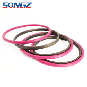 Sello de cilindro hidráulico <span class=keywords><strong>GSJ</strong></span> 70MM PTFE HNBR Sello de amortiguación HBTS - Product Image 1