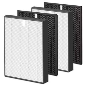 2 Pcs FY2420 FY2422 Filtre de remplacement pour purificateur d'air <span class=keywords><strong>Philips</strong></span> <span class=keywords><strong>Series</strong></span> <span class=keywords><strong>2000</strong></span> et 3000 Filtre HEPA et filtre à charbon actif - Product Image 3