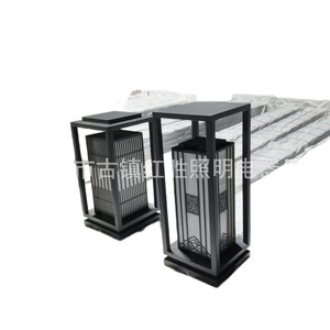 Lámpara Solar LED para Jardín, Exterior, Impermeable, Estilo Chino Moderno, para Patio, Parque, Villa, con Celda Solar Monocristalina Independiente - Product Image 5