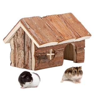 <span class=keywords><strong>Casetta</strong></span> <span class=keywords><strong>per</strong></span> Animali Domestici XL in Legno Naturale Massiccio, Isolata, <span class=keywords><strong>per</strong></span> Esterni, con Tetto Impermeabile in Asfalto, <span class=keywords><strong>per</strong></span> Criceti, <span class=keywords><strong>Casetta</strong></span> Ecologica in Legno - Product Image 4