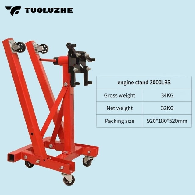 Foldable Automotive Engine Maintenance Bracket Engine Stand Heavy Duty Rotating