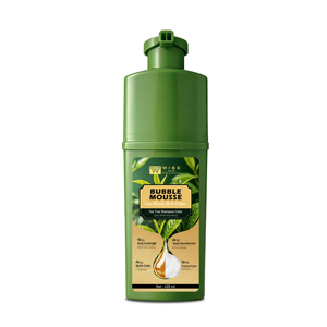 Champú Tinte para Cabello Negro con Árbol de Té 420ml, <span class=keywords><strong>Espuma</strong></span> Rica, Cobertura Rápida de Canas, Negro Natural, Sin Olor Acre, Color Duradero para Uso en Casa - Product Image 6