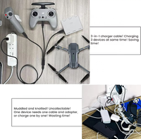 Câble d'extension USB-C femelle vers mâle à 3/4/6 ports, câble répartiteur USB-C, cordon de chargeur multi-hub pour appareils USB-C et Micro USB
