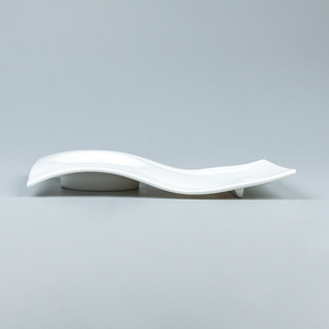 Ensemble de tasses <span class=keywords><strong>et</strong></span> de soucoupes en céramique de forme ondulée moderne avec <span class=keywords><strong>assiette</strong></span> à dessert, 8 oz, porcelaine blanche, tasses à café <span class=keywords><strong>et</strong></span> à thé - Product Image 6