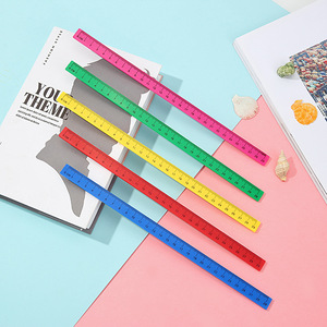 <span class=keywords><strong>Règle</strong></span> magnétique en plastique personnalisé, étiquette droite, Flexible, en or, 15Cm, <span class=keywords><strong>règle</strong></span> pour école de secondaire, diy bricolage - Product Image 3