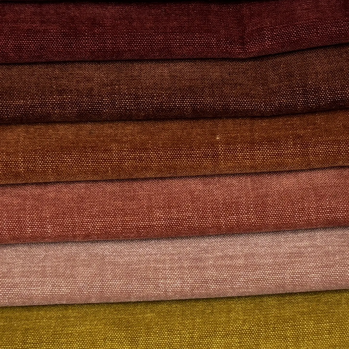 Weipai tissu de canapé de meuble en polyester 100% imperméable personnalisé tissu de chenille en velours hollandais pour rembourrage